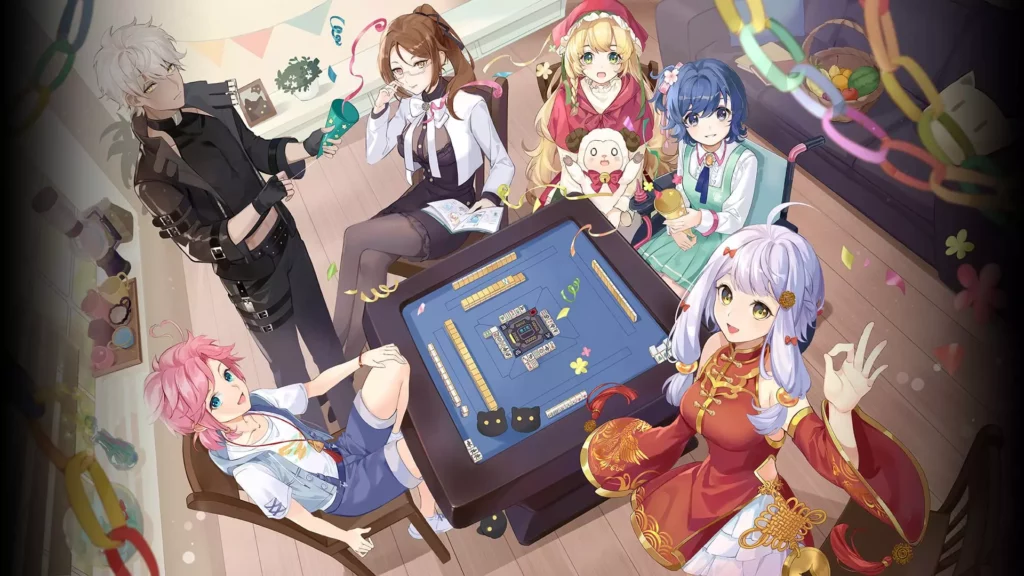 雀魂精美的原創CG過場圖