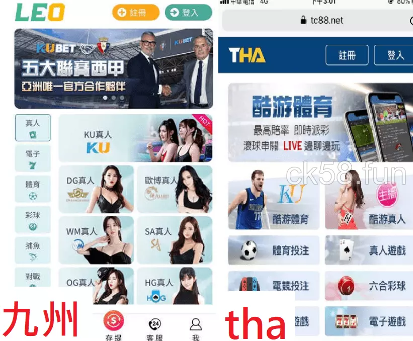 三間線上娛樂城其實都是隸屬於九州集團的旗下公司